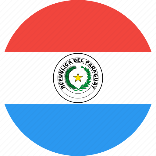 Circle, country, flag, nation, paraguay icon - Download on Iconfinder