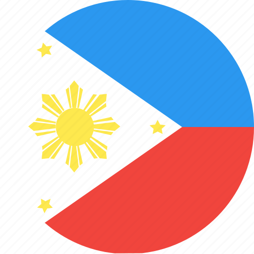 Circle, country, flag, nation, philippines icon - Download on Iconfinder
