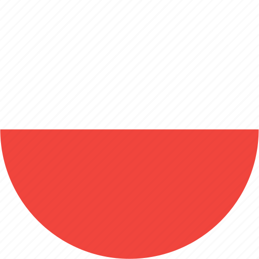 Circle, country, flag, nation, poland icon - Download on Iconfinder