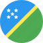 circle, country, flag, islands, nation, solomon 