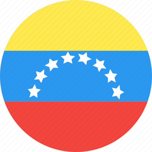 Circle, country, flag, nation, venezuela icon - Download on Iconfinder