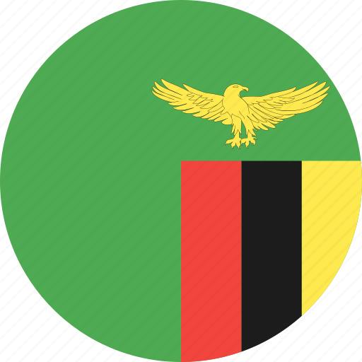Circle, country, flag, nation, zambia icon - Download on Iconfinder