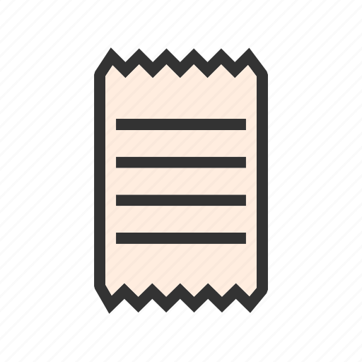 Bill, document, form, income, invoice, paper, receipt icon - Download on Iconfinder