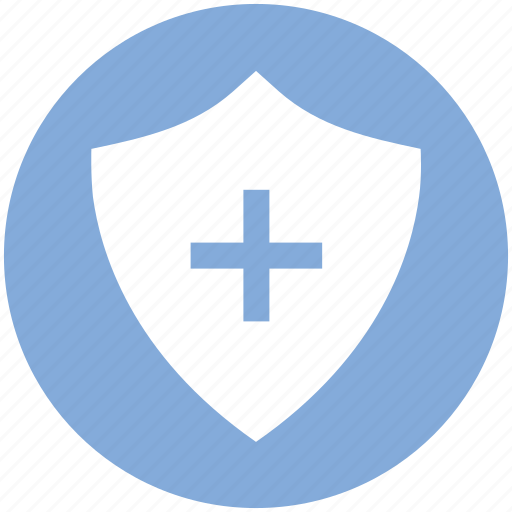 Antivirus, plus, protect, security, shape, shield icon - Download on Iconfinder
