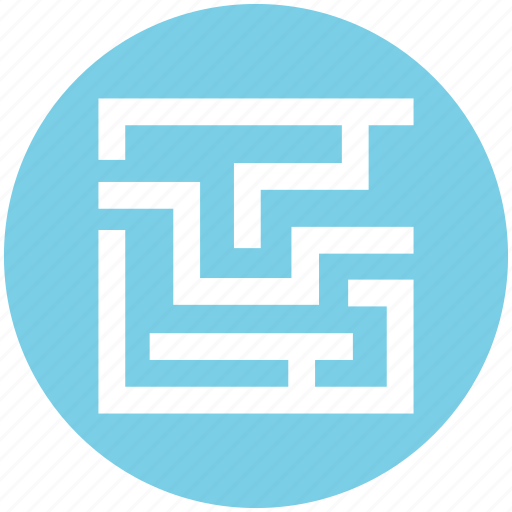 Game, greek maze, labyrinth, maze, strategy, toy icon - Download on Iconfinder