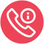 call, communication, contact, exclamation mark, landline, phone, telephone 