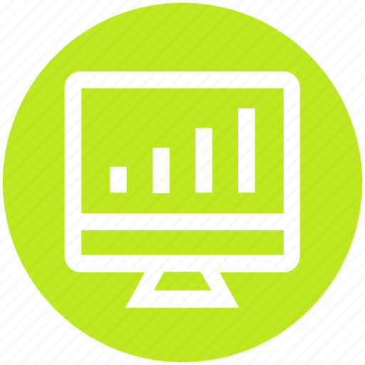 Analytics, bar, display, graph, lcd, lcd graph, statistic icon - Download on Iconfinder
