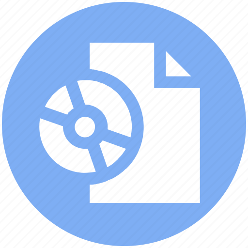 Cd, disc, document, drive, file, page, paper icon - Download on Iconfinder