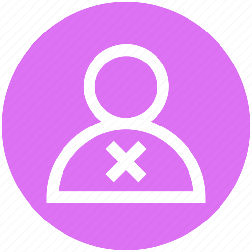 Cross, employee, human, man, people, person, user icon - Download on Iconfinder