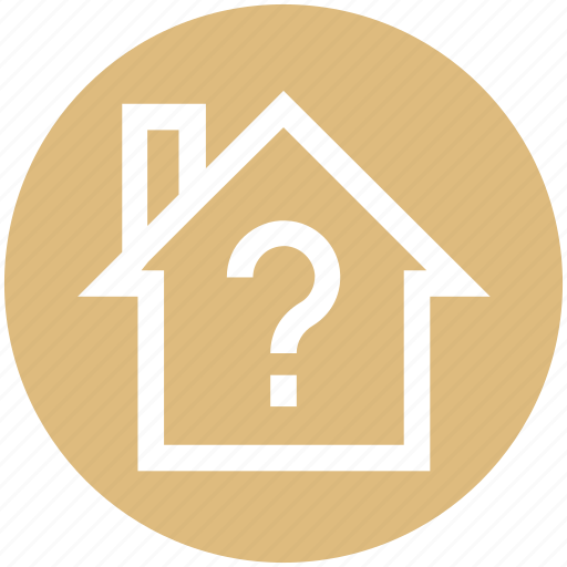 Help, home, house, hut, property, question mark, support icon - Download on Iconfinder