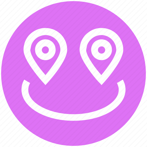 Connection, direction, gps, locate, locations, pins, two icon - Download on Iconfinder