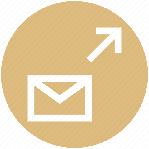 Arrow, email, envelope, letter, mail, message, send icon - Download on Iconfinder