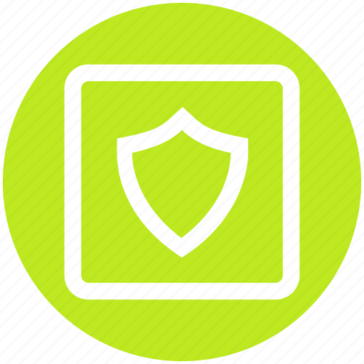 Antivirus, protect, protection, secure, security, shield, square icon - Download on Iconfinder
