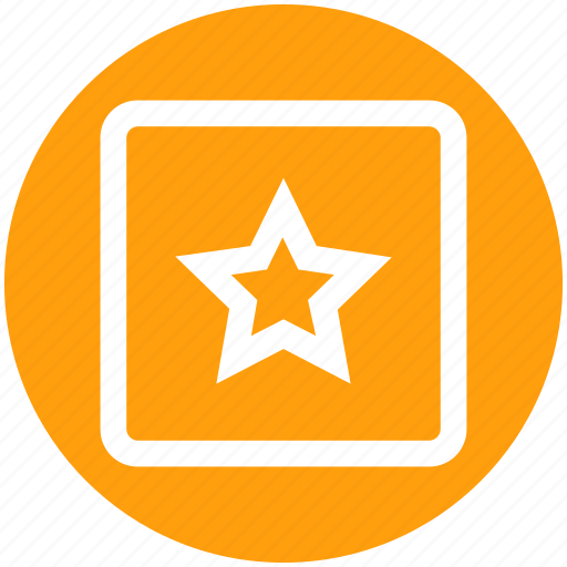 Bookmark, favorite, sign, square, star icon - Download on Iconfinder