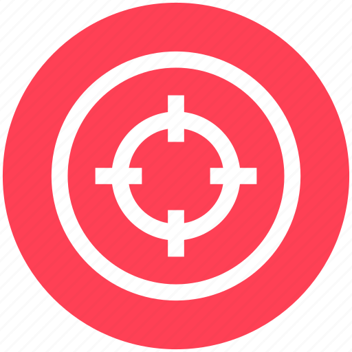 Around, circle, focus, mark, position, square, target icon - Download on Iconfinder