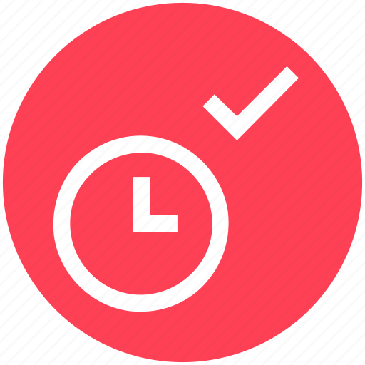 Accept, access, alarm, clock, optimization, time, watch icon - Download on Iconfinder