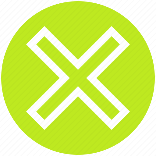 Cancel, cross, delete, reject, remove, x icon - Download on Iconfinder