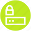closed, database, lock, protected, secure, security, server 