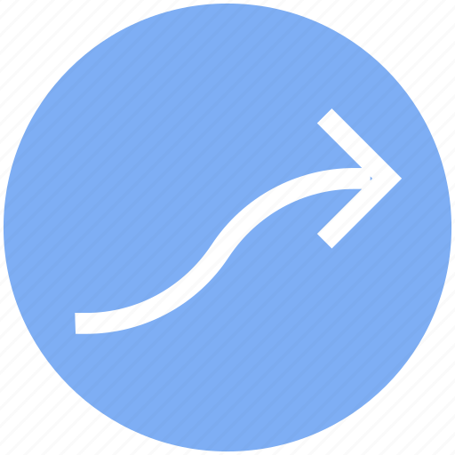 Arrow, diagram, increase, right, right arrow, up icon - Download on Iconfinder
