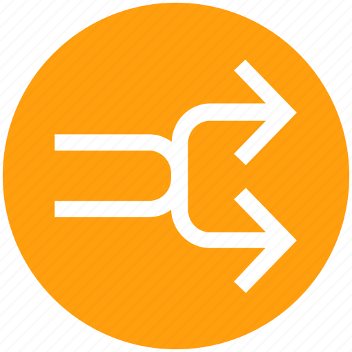 Arrows, direction, line, right, right arrows, two way icon - Download on Iconfinder