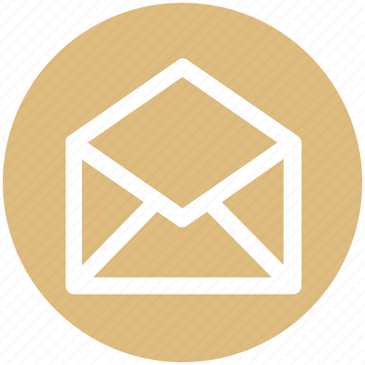 Email, envelope, letter, mail, message, opened icon - Download on Iconfinder