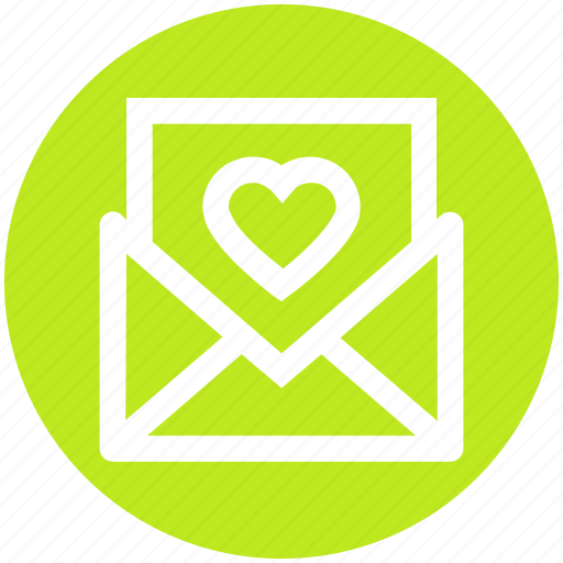 Email, envelope, favorite, heart, letter, mail, message icon - Download on Iconfinder