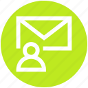 email, envelope, letter, mail, message, people, user
