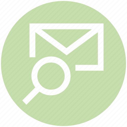 Email, envelope, find, letter, magnifier, mail, message icon - Download on Iconfinder