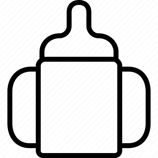 Drink bottle, flip bottle, kids water bottle, toddler cup icon - Download on Iconfinder