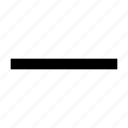 arithmetic, math, mathematics, minus, negative, remove, subtract