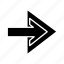 direction, right, pointer, navigation, forward 