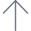 arrow, direction, top, up 