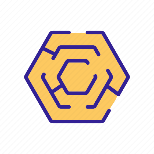 Different, direction, hexagonal, human, locked, maze, research icon - Download on Iconfinder