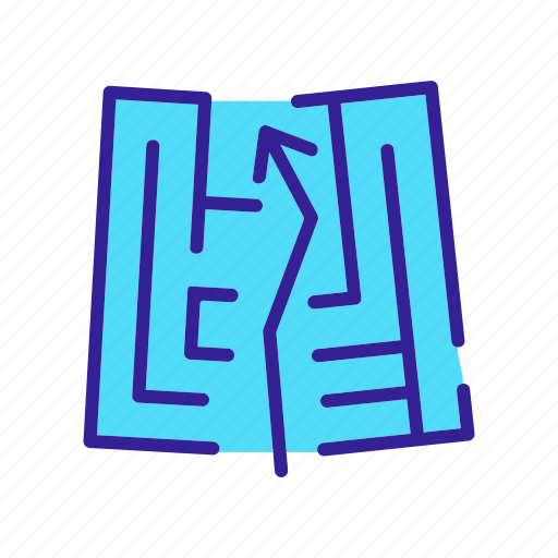 Break, different, head, human, labyrinth, maze, research icon - Download on Iconfinder