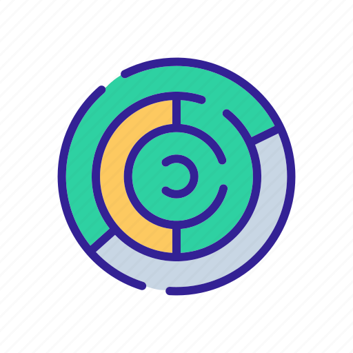 Circular, different, direction, head, labyrinth, maze, research icon - Download on Iconfinder