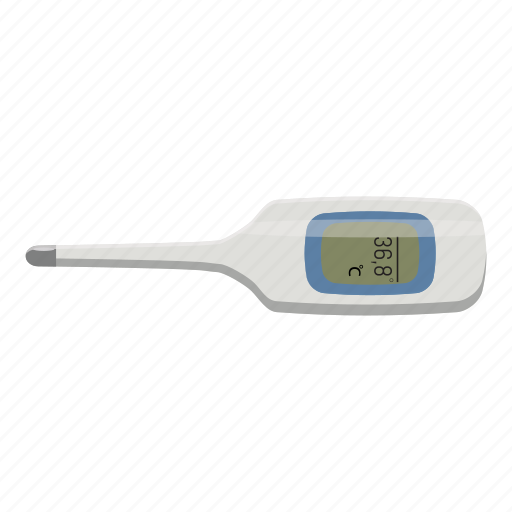Cartoon, doctor, medical, thermometer, val96, vector icon - Download on Iconfinder