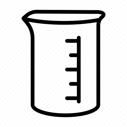 Cup, measurement, measuring, milliliter measure, milliliters, mug, volumetric icon - Download on Iconfinder