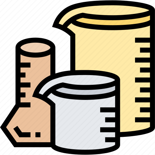 Beaker, laboratory, glassware, flask, volume icon - Download on Iconfinder