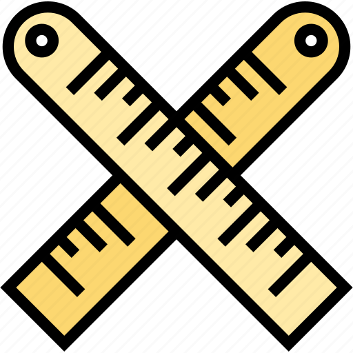 Ruler, scale, inch, centimeter, measure icon - Download on Iconfinder