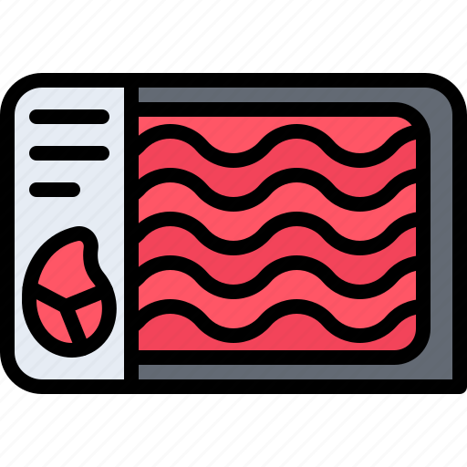 Ground, meat, butcher, food icon - Download on Iconfinder