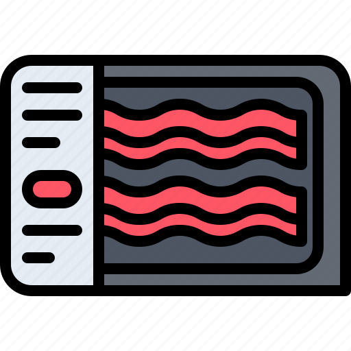 Bacon, box, meat, butcher, food icon - Download on Iconfinder