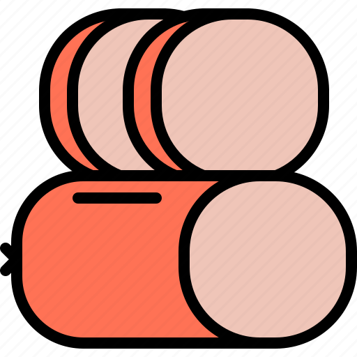 Sausage, meat, butcher, food icon - Download on Iconfinder