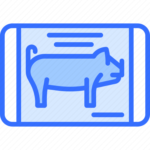 Pork, pig, box, meat, butcher, food icon - Download on Iconfinder
