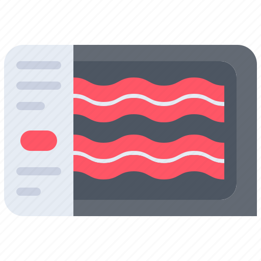 Bacon, box, meat, butcher, food icon - Download on Iconfinder