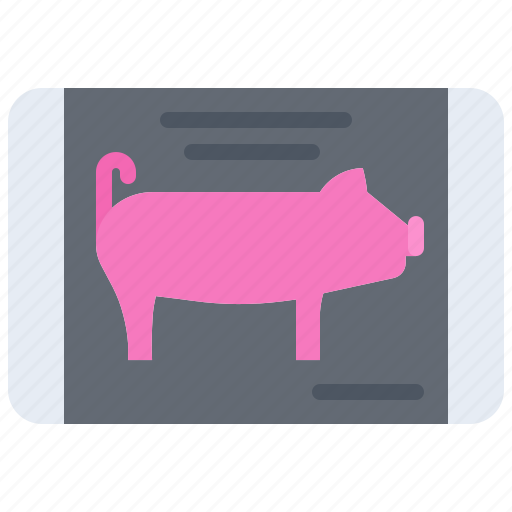 Pork, pig, box, meat, butcher, food icon - Download on Iconfinder