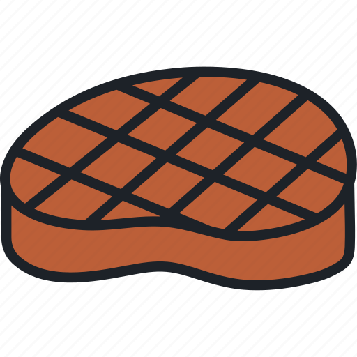 Steak, beef, meat, food, grill, bbq, barbecue icon - Download on Iconfinder