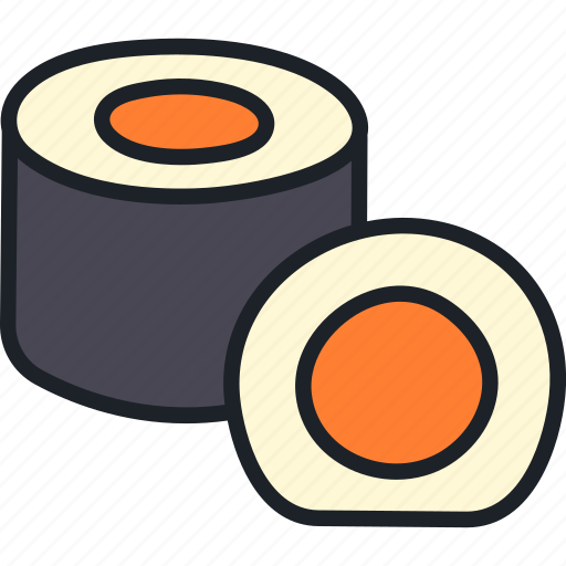 Sushi, food, japanese, roll, rolls, seafood icon - Download on Iconfinder