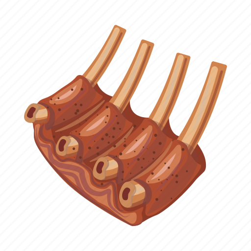 Food, meat, product, ribs icon - Download on Iconfinder