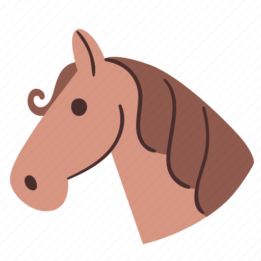 Horse, food, meat, cooking, ingredient, farm, animal icon - Download on Iconfinder