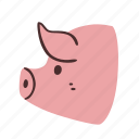 pork, pig, food, meat, cooking, farm, animal